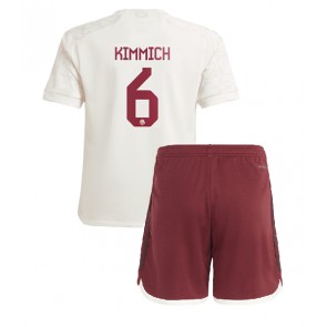 Bayern Munich Joshua Kimmich #6 Replica Third Stadium Kit for Kids 2023-24 Short Sleeve (+ pants)